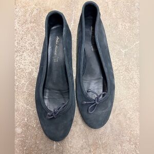 Andia maurizi made in Italy genuine suede ballet ballerina flats‎ shoes
